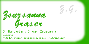 zsuzsanna graser business card